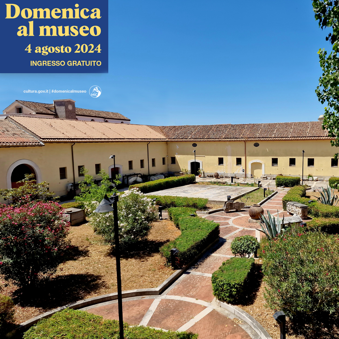 Domenicalmuseo 4 Agosto 2024 al Museo archeologico nazionale dell’antica Capua di Santa Maria Capua Vetere